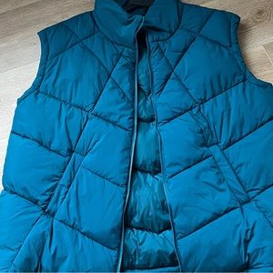 GREEN ZIP UP VEST NORDSTROM
